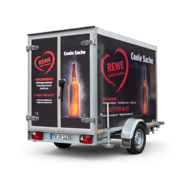 Kühlanhänger Mieten bei REWE Pojanow